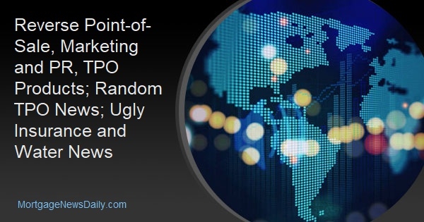 Reverse Point-of-Sale, Marketing and PR, TPO Products; Random TPO News; Ugly Insurance and Water News - Vimarsana News