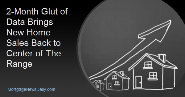 2-Month Glut of Data Brings New Home Sales Back to Center of The Range
