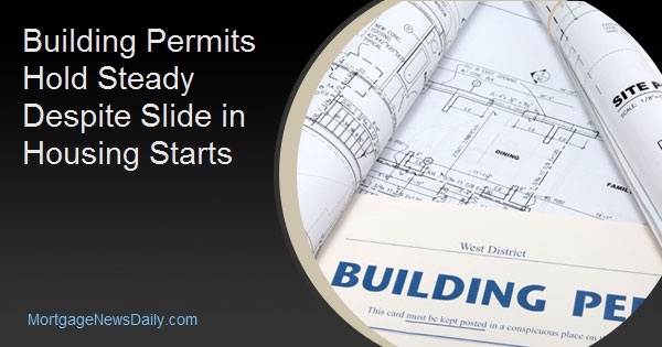 Building Permits Hold Steady Despite Slide in Housing Starts