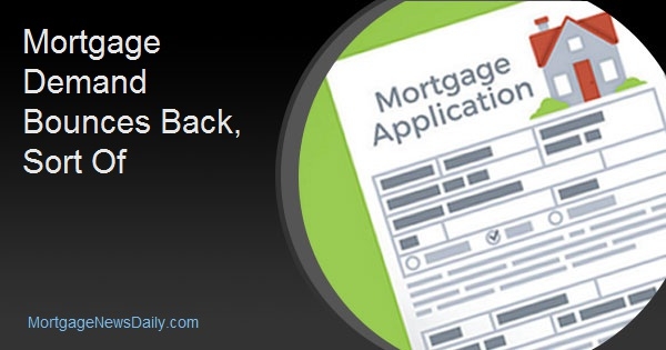 Mortgage Applications See Modest Rebound Amid Falling Rates